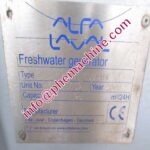 ALFA LAVAL AQUA-100-HW FRESHWATER GENERATOR