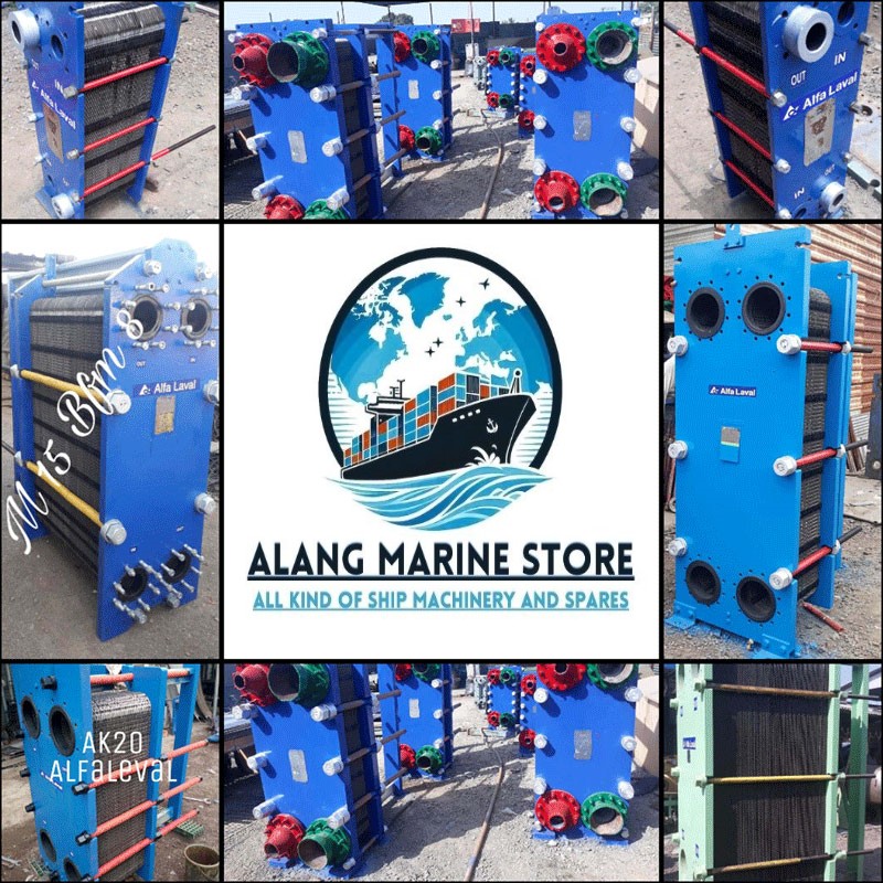 PHE MACHINE - ALANG MARINE STORE - Best supplier and exporter of reconditioned plate heat exchangers and fresh water generators