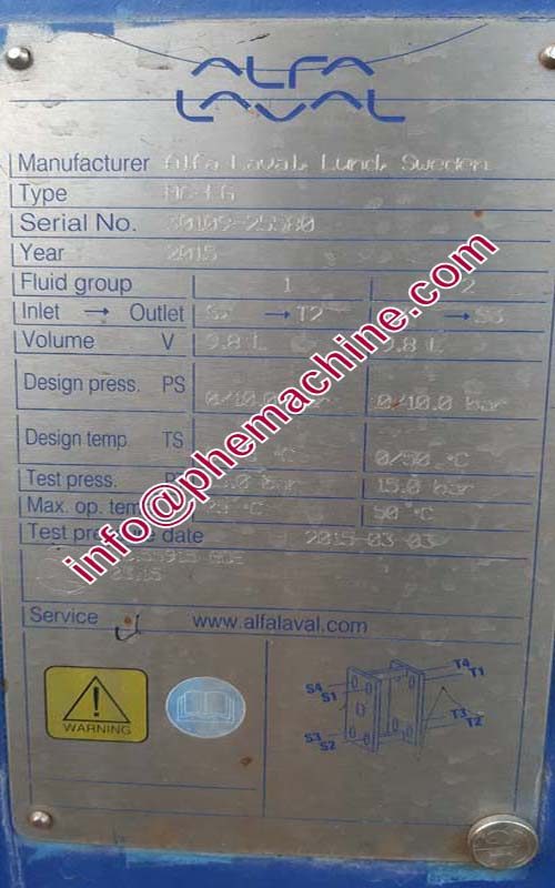 Alfa Laval S.p.A. Alfa Laval M6-30P