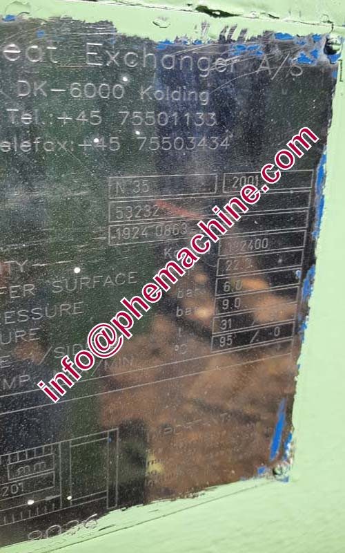 APV N35 PLATE HEAT EXCHANGER